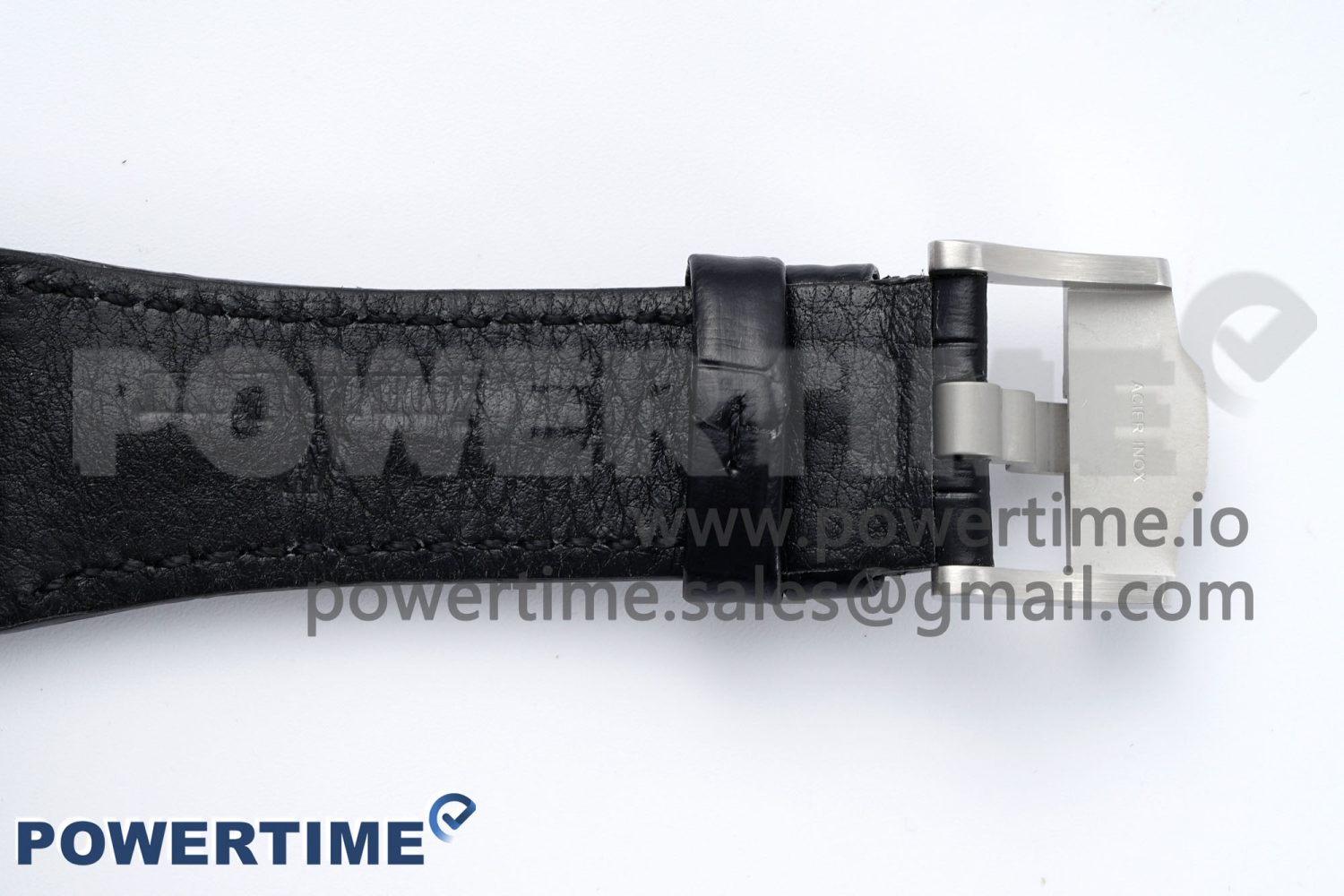 Royal Oak Offshore 42mm SS APF 1:1 Best Edition Gray Dial on Black Leather Strap A3126 - Image 13