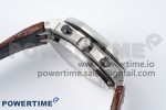 Royal Oak Offshore 42mm SS APF 1:1 Best Edition Cream Dial on Brown Leather Strap A3126 - Image 6