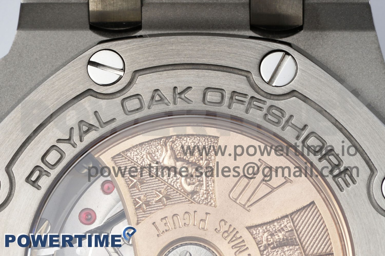 Royal Oak Offshore 42mm SS APF 1:1 Best Edition Cream Dial on Brown Leather Strap A3126 - Image 10