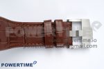 Royal Oak Offshore 42mm SS APF 1:1 Best Edition Cream Dial on Brown Leather Strap A3126 - Image 12