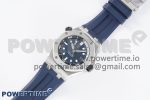 Royal Oak Offshore Diver 15720 SS APF 1:1 Best Edition Blue Dial on Blue Rubber Strap A4308 - Image 2