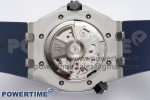 Royal Oak Offshore Diver 15720 SS APF 1:1 Best Edition Blue Dial on Blue Rubber Strap A4308 - Image 9