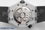 Royal Oak Offshore Diver 15720 Black Ceramic Bezel SS APF 1:1 Best Edition Black Dial on Black Rubber Strap A4308 - Image 9