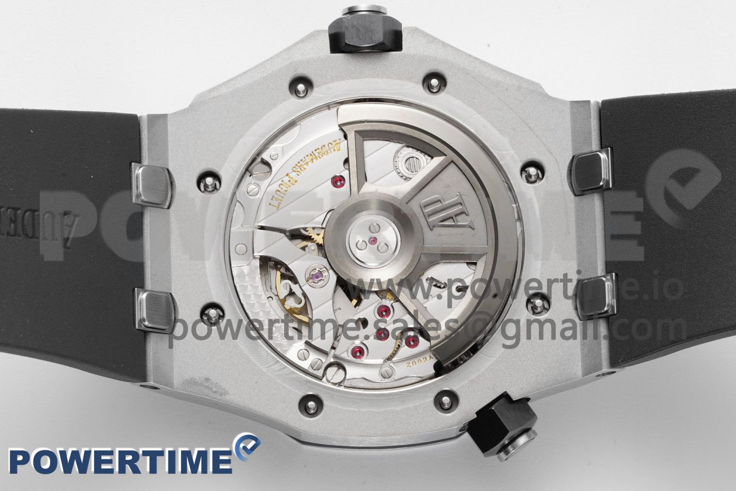 Royal Oak Offshore Diver 15720 Black Ceramic Bezel SS APF 1:1 Best Edition Black Dial on Black Rubber Strap A4308 - Image 10