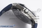 Royal Oak Offshore Diver 15720 SS APF 1:1 Best Edition Blue Dial on Blue Rubber Strap A4308 - Image 6