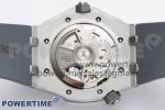 Royal Oak Offshore Diver 15720 SS APF 1:1 Best Edition Gray Dial on Gray Rubber Strap A4308 - Image 9