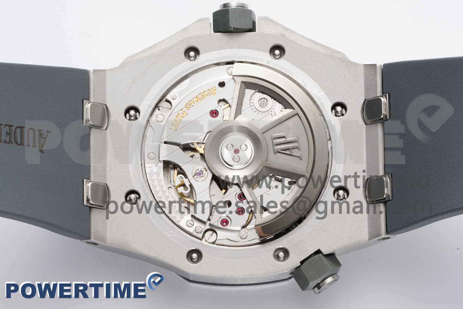 Royal Oak Offshore Diver 15720 SS APF 1:1 Best Edition Gray Dial on Gray Rubber Strap A4308 - Image 10