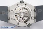 Royal Oak Offshore Diver 15720 SS APF 1:1 Best Edition Gray Dial on Gray Rubber Strap A4308 - Image 10