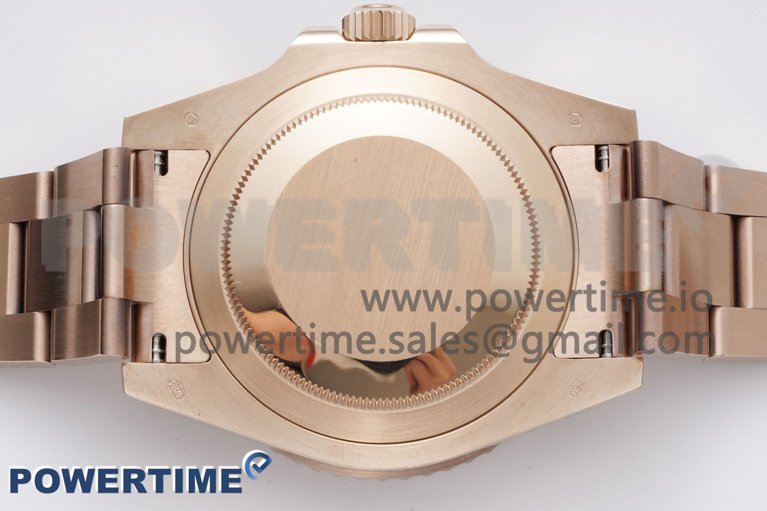 GMT Master II 126715 CHNR 904L SS APF 1:1 Best Edition on RG Bracelet VR3285 CHS - Image 8