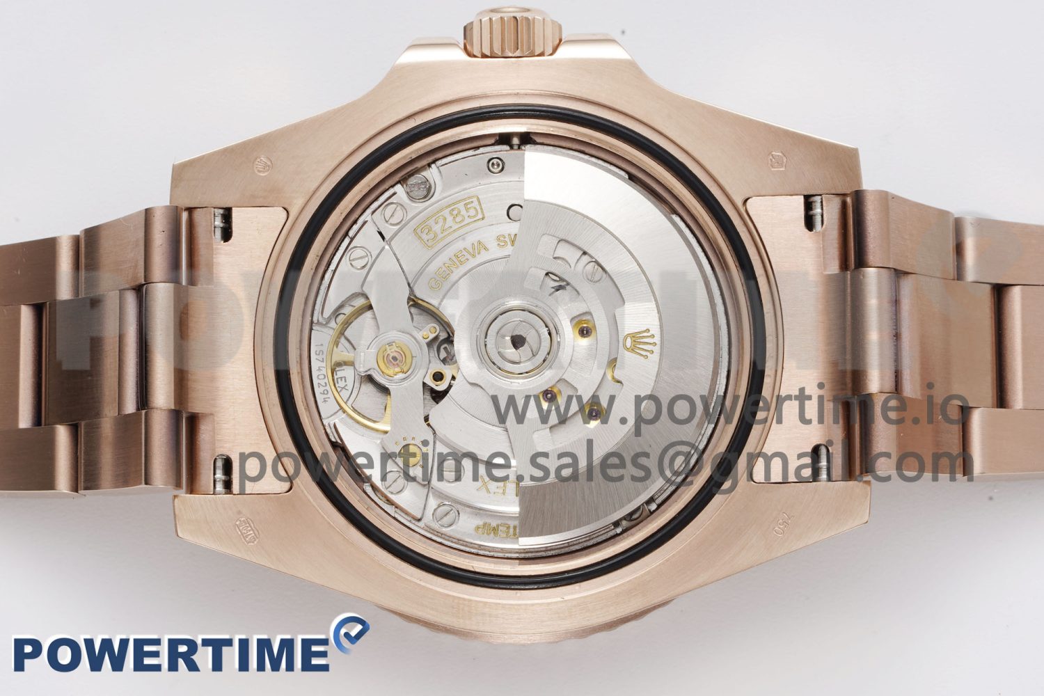 GMT Master II 126715 CHNR 904L SS APF 1:1 Best Edition on RG Bracelet VR3285 CHS - Image 10