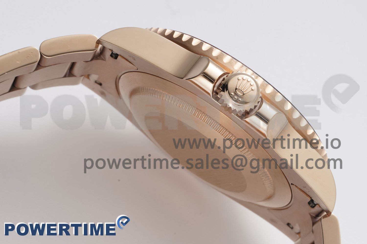 GMT Master II 126715 CHNR 904L SS APF 1:1 Best Edition on RG Bracelet VR3285 CHS - Image 6