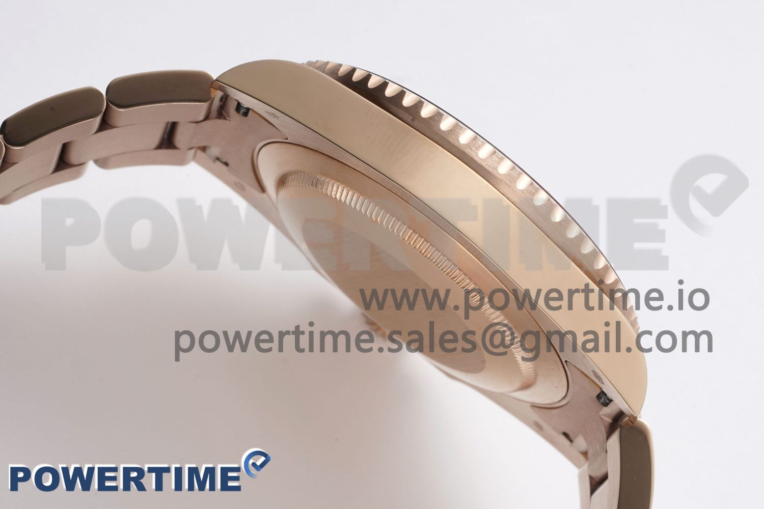 GMT Master II 126715 CHNR 904L SS APF 1:1 Best Edition on RG Bracelet VR3285 CHS - Image 7