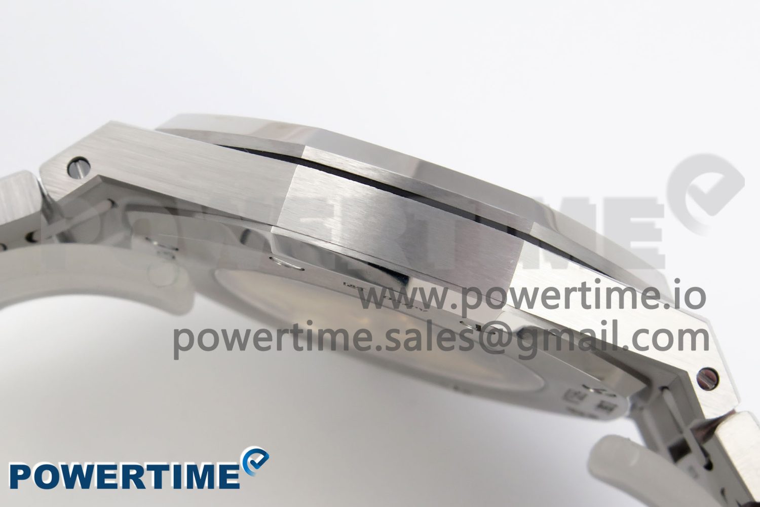 Royal Oak 41mm Frosted SS APSF 1:1 Best Edition Blue Textured Dial on SS Bracelet SA3120 Super Clone - Image 6
