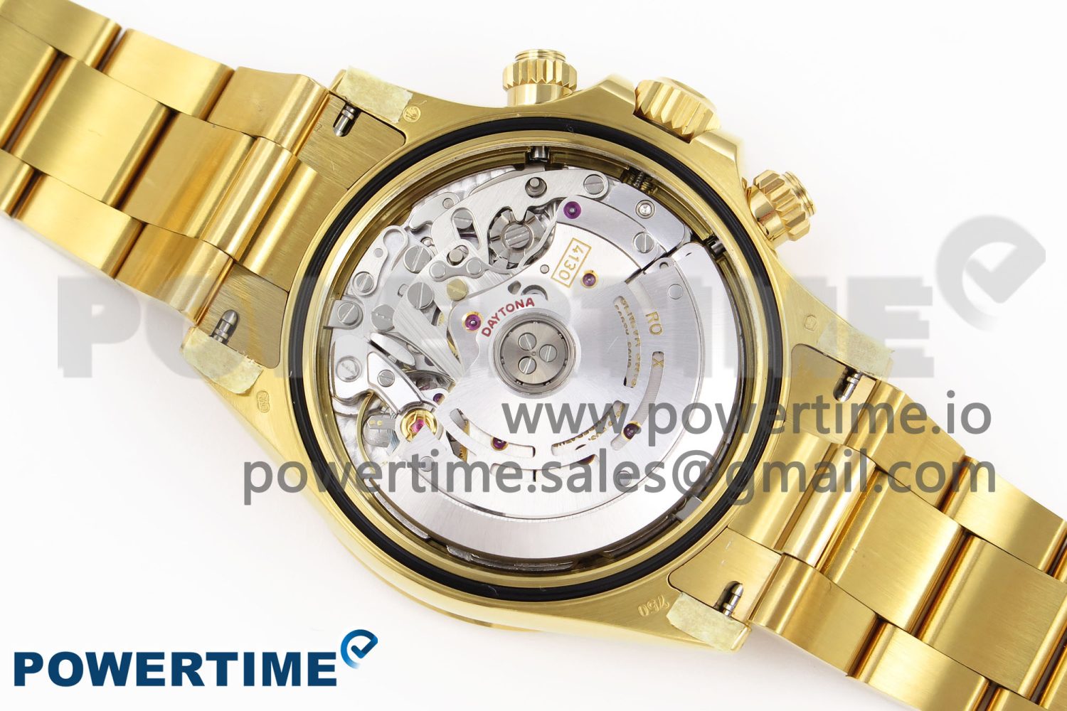 Daytona 116508 KING 1:1 Best Edition Black Dial on YG Bracelet SA4130 - Image 9