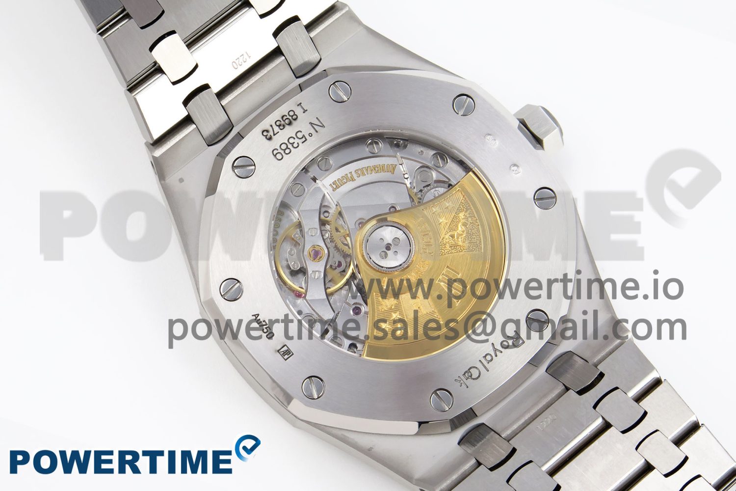 Royal Oak 41mm Frosted SS APSF 1:1 Best Edition Gray Textured Dial on SS Bracelet SA3120 Super Clone - Image 8