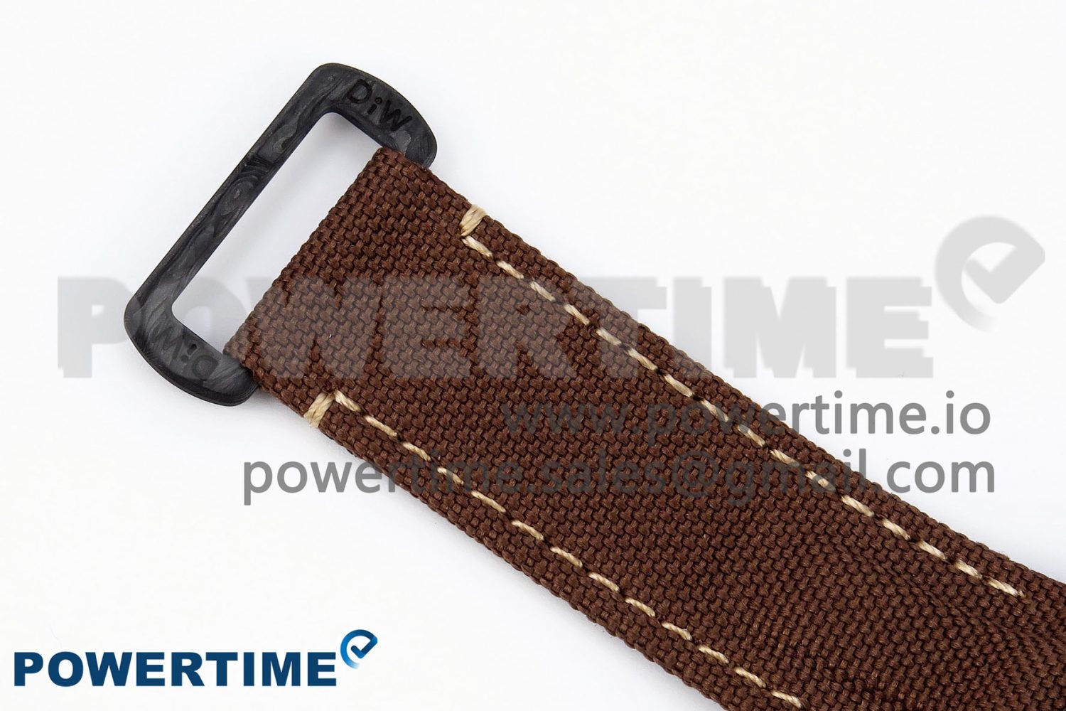 Daytona DIW Carbon/SS Case and Bezel DIWF Edition Brown Dial on Brown Nylon Strap A7750 - Image 11