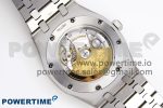 Royal Oak 41mm Frosted SS APSF 1:1 Best Edition Blue Textured Dial on SS Bracelet SA3120 Super Clone - Image 9