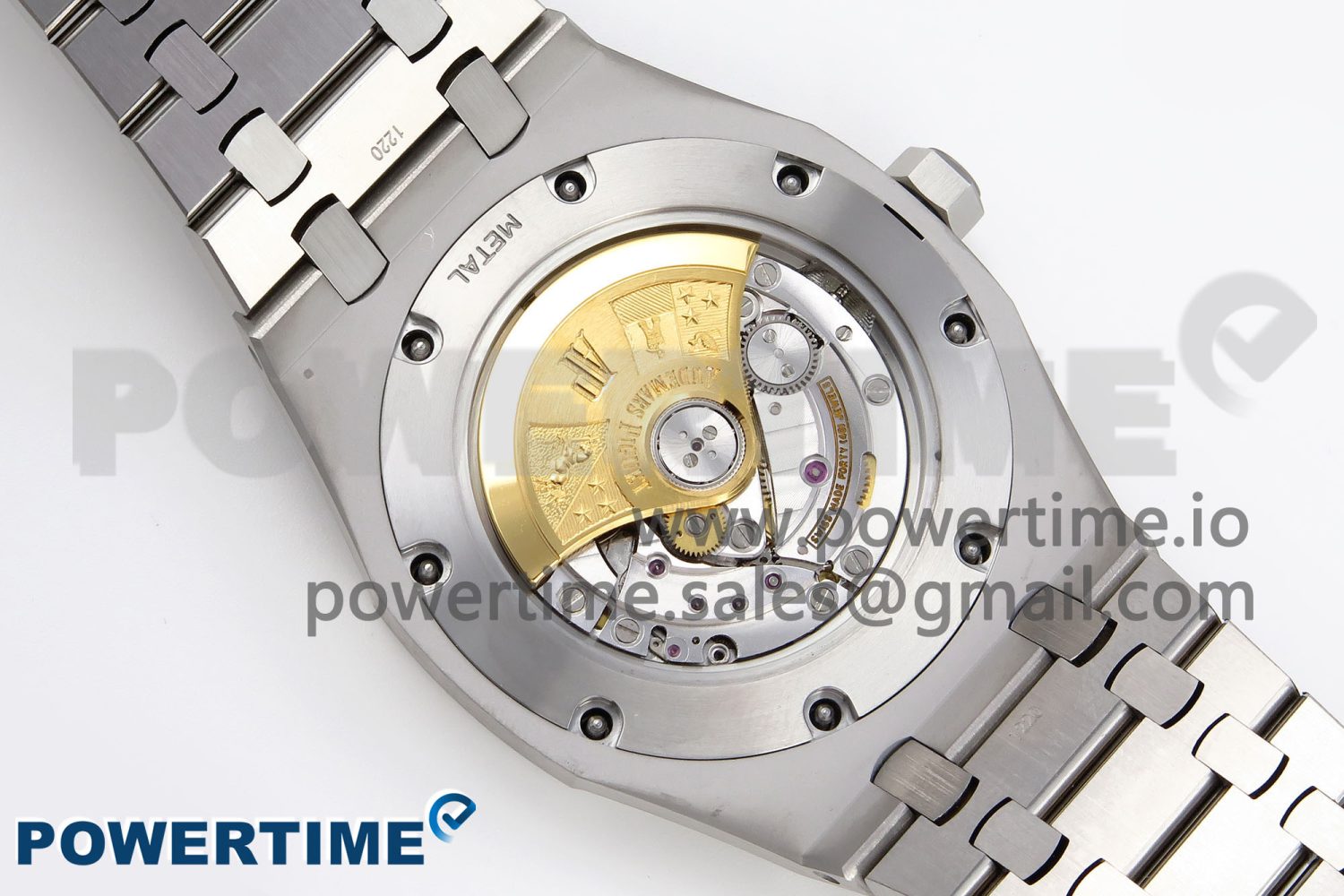 Royal Oak 41mm Frosted SS APSF 1:1 Best Edition Gray Textured Dial on SS Bracelet SA3120 Super Clone - Image 10
