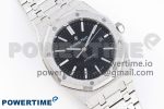 Royal Oak 41mm Frosted SS APSF 1:1 Best Edition Black Textured Dial on SS Bracelet SA3120 Super Clone - Image 3