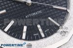 Royal Oak 41mm Frosted SS APSF 1:1 Best Edition Black Textured Dial on SS Bracelet SA3120 Super Clone - Image 5