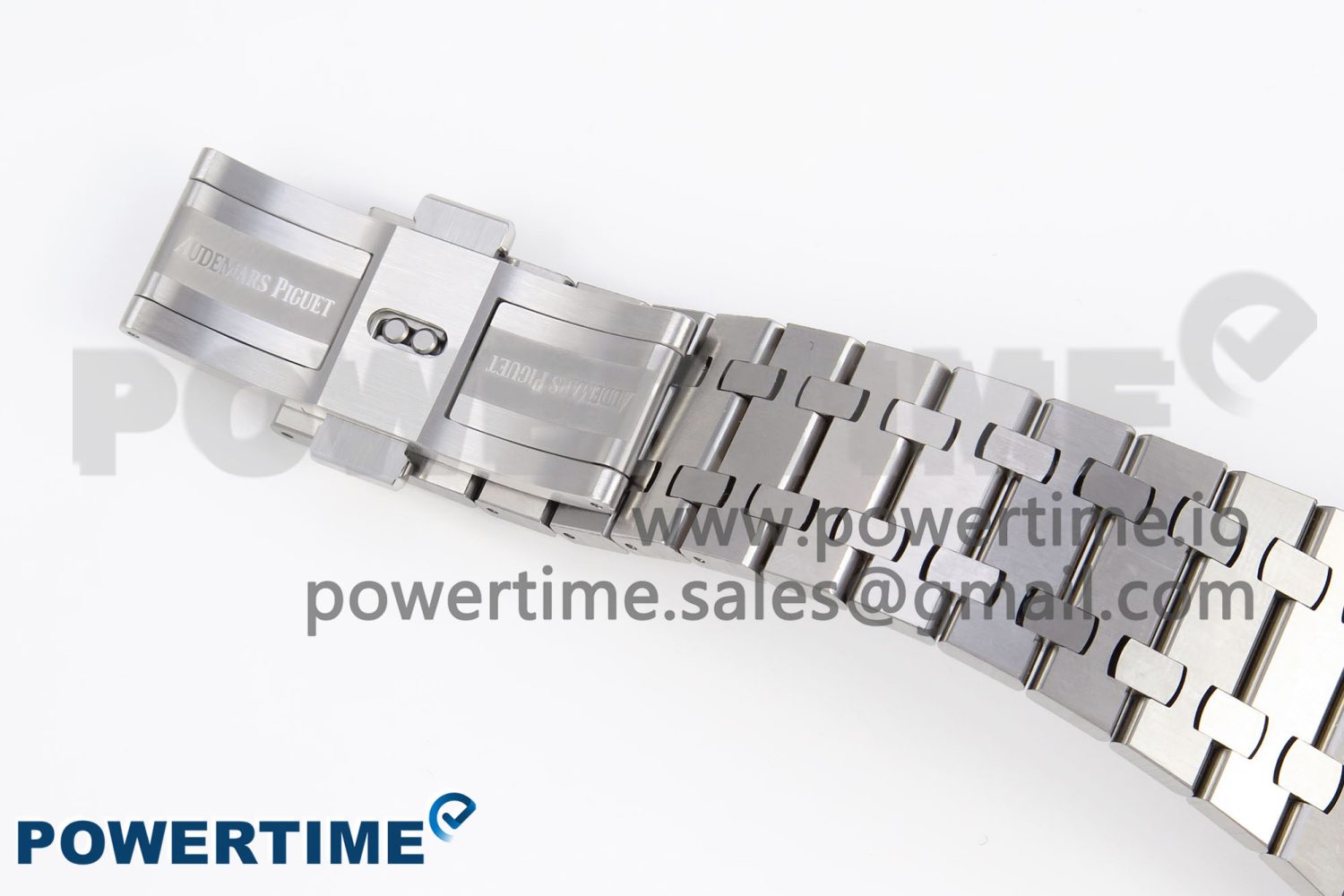 Royal Oak 41mm Frosted SS APSF 1:1 Best Edition Blue Textured Dial on SS Bracelet SA3120 Super Clone - Image 16