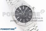 Royal Oak 41mm Frosted SS APSF 1:1 Best Edition Gray Textured Dial on SS Bracelet SA3120 Super Clone - Image 3