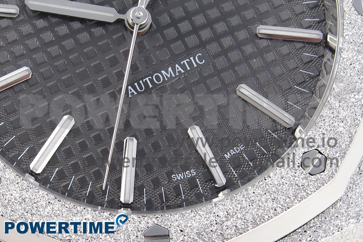 Royal Oak 41mm Frosted SS APSF 1:1 Best Edition Gray Textured Dial on SS Bracelet SA3120 Super Clone - Image 5