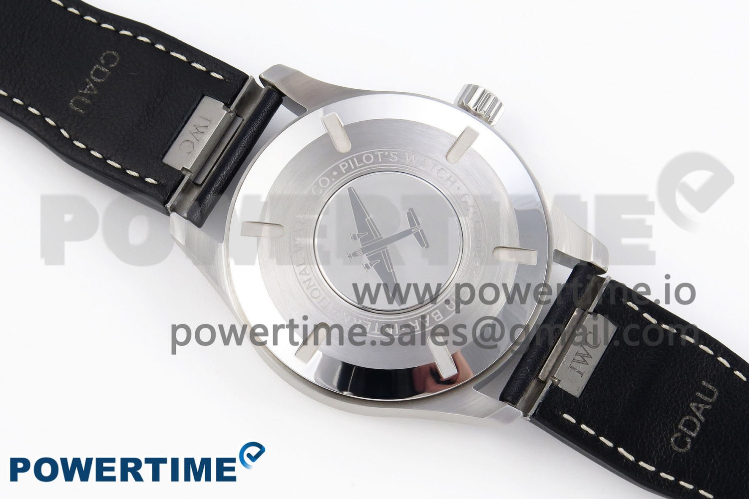 Pilot Mark XX IW328203 ZF 1:1 Best Edition Blue Dial on Dark Blue Leather Strap A32111 - Image 8