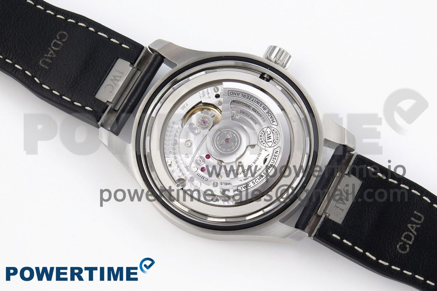 Pilot Mark XX IW328203 ZF 1:1 Best Edition Blue Dial on Dark Blue Leather Strap A32111 - Image 9