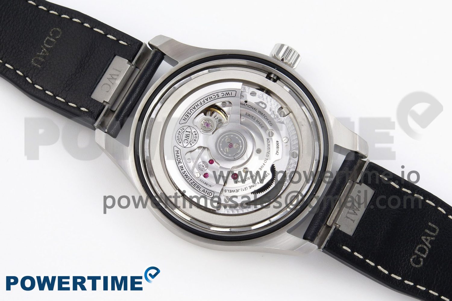 Pilot Mark XX IW328203 ZF 1:1 Best Edition Blue Dial on Dark Blue Leather Strap A32111 - Image 10