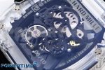 RM035 Transparent SONIC Best Edition Skeleton Dial on Black Nylon Strap Clone RMUL2 - Image 9