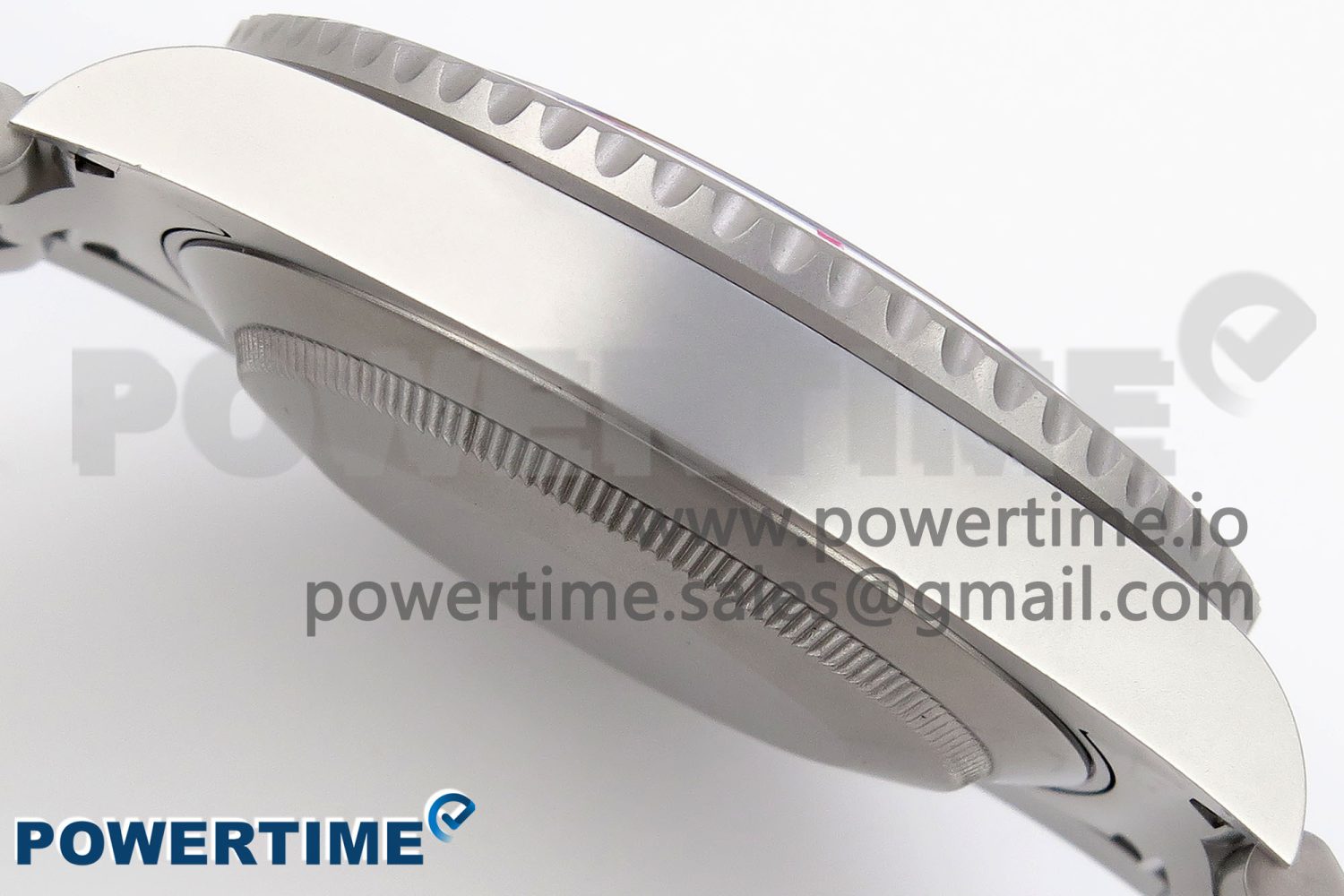 Submariner DIW Sandblasted VSF 1:1 Best Edition Pink Dial White Ceramic Bezel on SS Bracelet VS3135 - Image 7