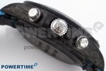 Daytona DIW Carbon Case and Bezel DIWF Edition White/Blue Dial on Blue Nylon Strap A7750 - Image 7