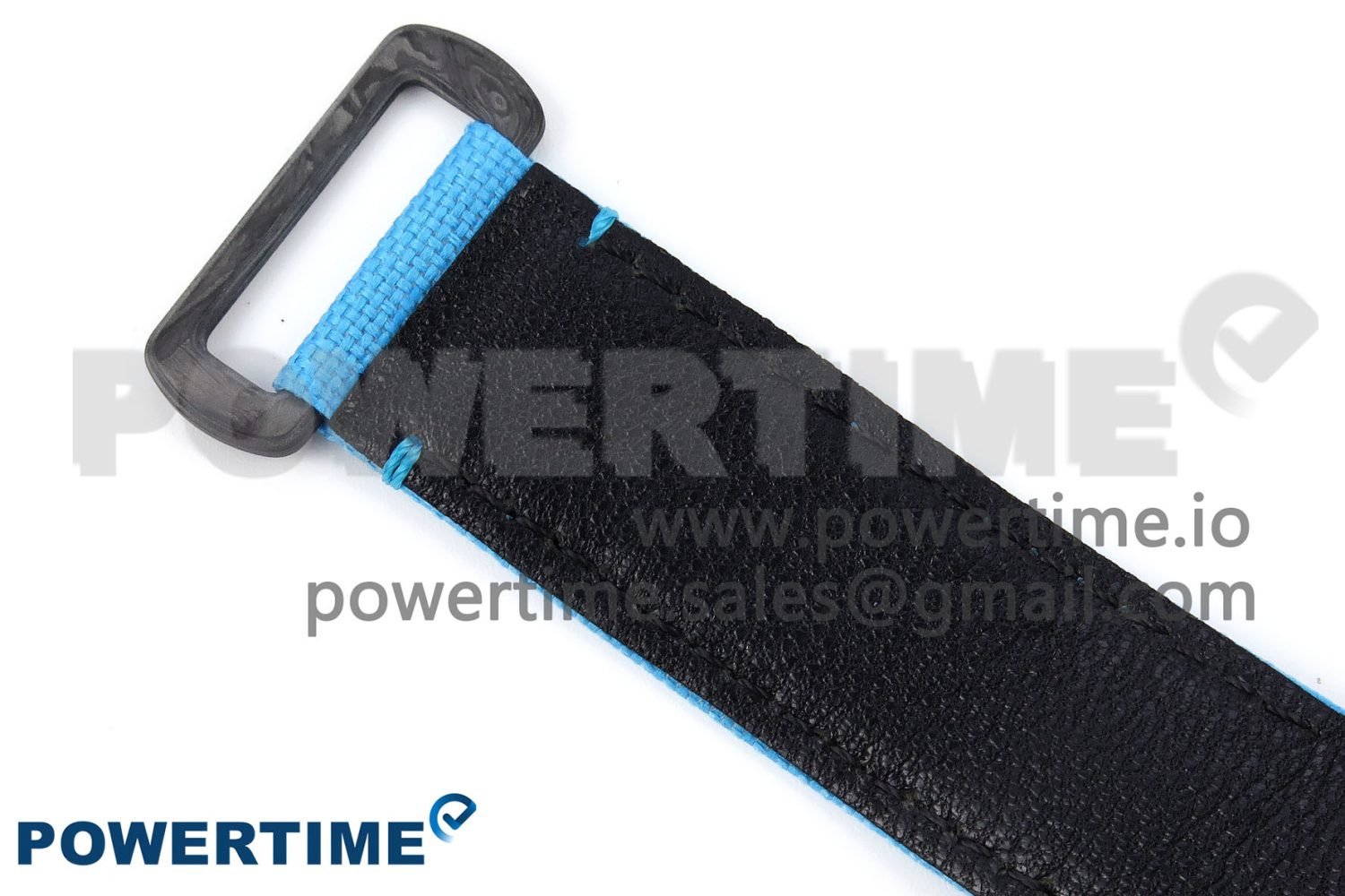 Daytona DIW Carbon Case and Bezel DIWF Edition White/Blue Dial on Blue Nylon Strap A7750 - Image 12