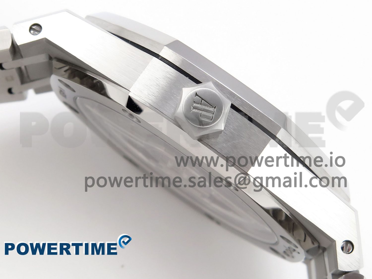 Royal Oak 41mm 15510 "50th Anniversary" SS APSF 1:1 Best Edition White Dial on SS Bracelet SA4302 Super Clone - Image 6