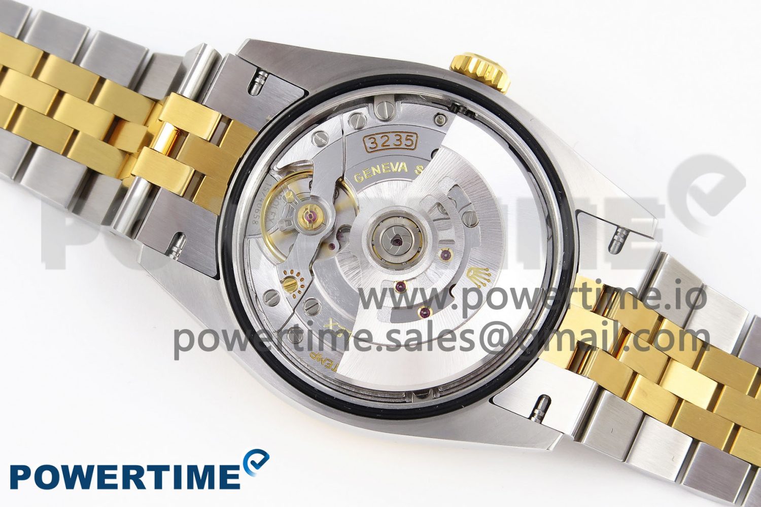 DateJust 36 SS 126233 VSF 1:1 Best Edition 904L Steel YG Textured Dial on Jubilee Bracelet VS3235 - Image 9