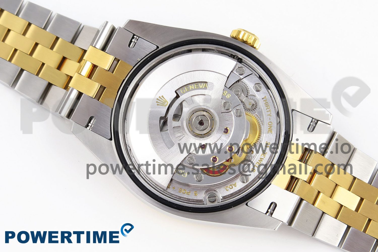 DateJust 36 SS 126233 VSF 1:1 Best Edition 904L Steel YG Textured Diamonds Dial on Jubilee Bracelet VS3235 - Image 10