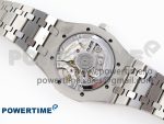 Royal Oak 41mm 15510 "50th Anniversary" SS APSF 1:1 Best Edition White Dial on SS Bracelet SA4302 Super Clone - Image 9