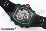 RM21-02 Tourbillon NTPT RMF Best Edition Skeleton Dial on Black Rubber Strap - Image 7