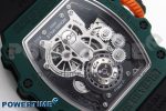 RM21-02 Tourbillon NTPT RMF Best Edition Skeleton Dial on Black Rubber Strap - Image 6