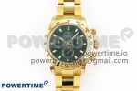 Daytona 116508 KING 1:1 Best Edition Green Dial on YG Bracelet SA4130