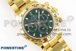Daytona 116508 KING 1:1 Best Edition Green Dial on YG Bracelet SA4130 - Image 3