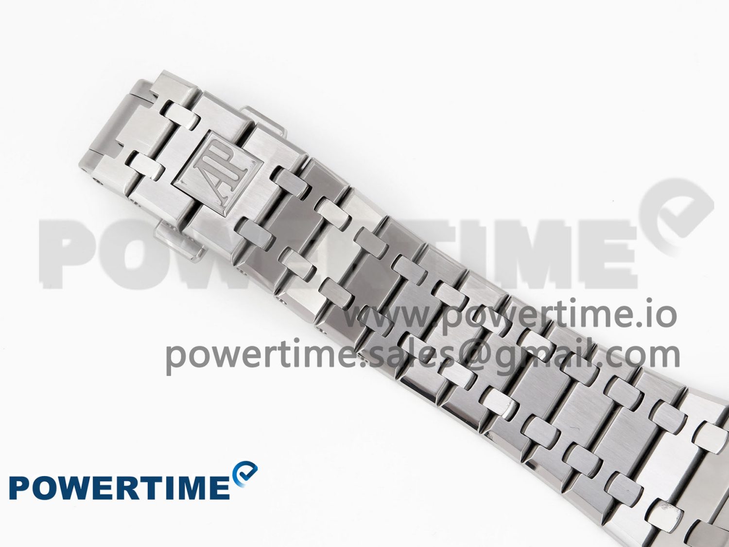 Royal Oak 41mm 15510 "50th Anniversary" SS APSF 1:1 Best Edition White Dial on SS Bracelet SA4302 Super Clone - Image 13