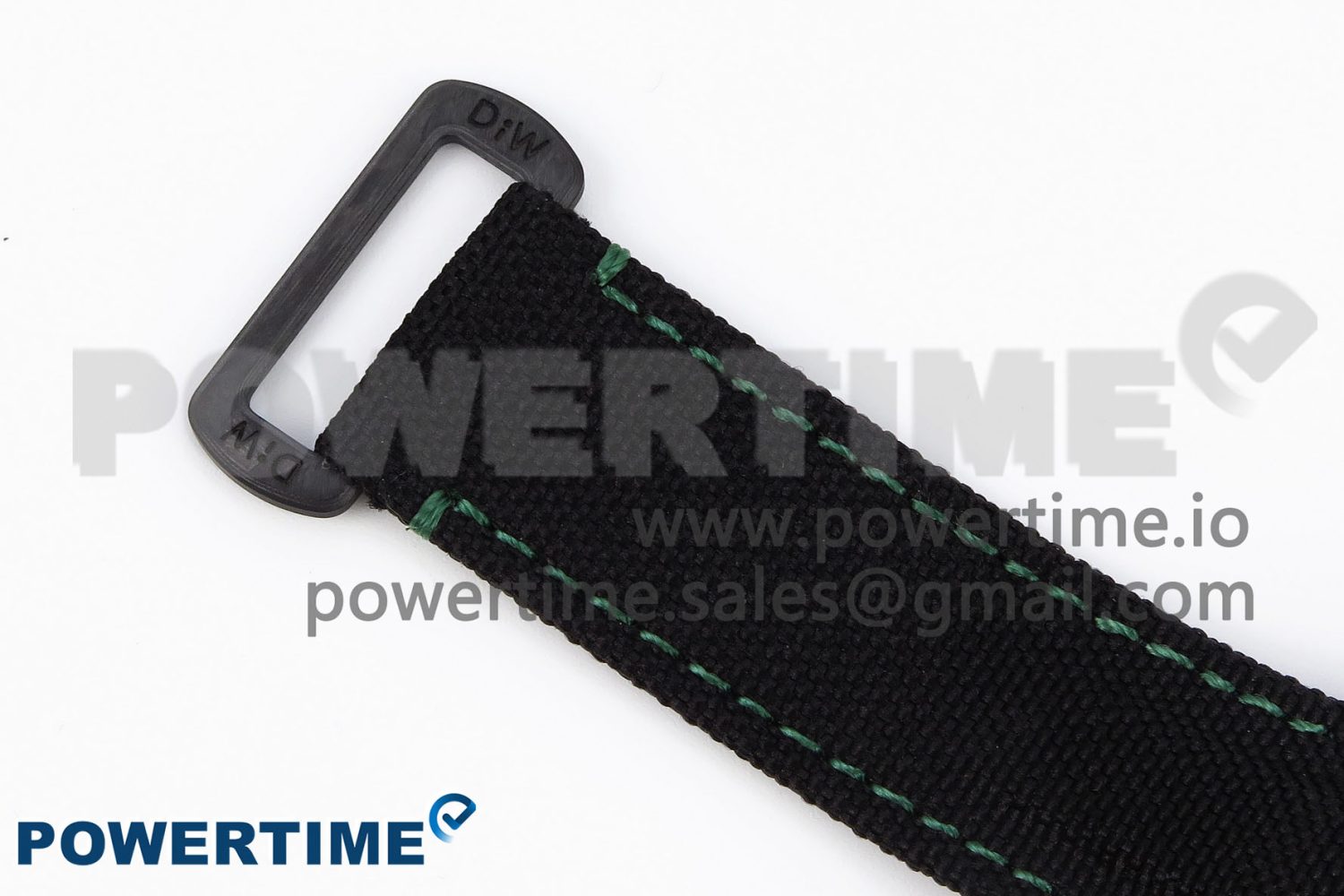 Daytona DIW Carbon/YG Case and Bezel DIWF Edition Green Dial on Black Nylon Strap A7750 - Image 11