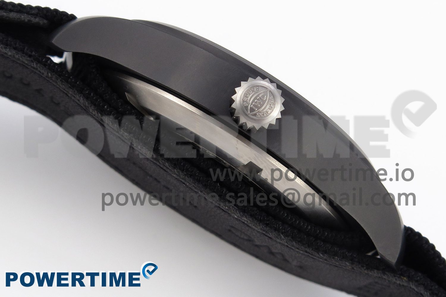 Pilot’s Watch Top Gun Black Ceramic IW326901 ZF 1:1 Best Edition on Black Nylon Strap A32111 - Image 6