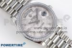 DayDate 40 SS GSF Gain Weight Meteorite Crystal Dial Diamonds Bezel on President Bracelet A3255 - Image 3