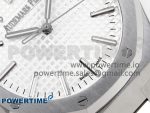 Royal Oak 41mm 15510 "50th Anniversary" SS APSF 1:1 Best Edition White Dial on SS Bracelet SA4302 Super Clone - Image 5