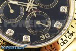 Daytona 116508 KING 1:1 Best Edition Black Diamonds Dial on YG Bracelet SA4130 - Image 5