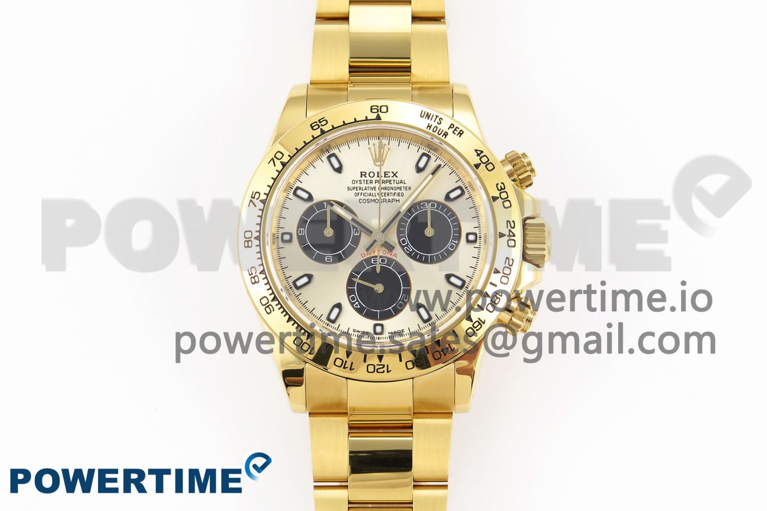 Daytona 116508 KING 1:1 Best Edition YG/Black Dial on YG Bracelet SA4130 - Image 1