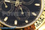 Daytona 116508 KING 1:1 Best Edition Black Diamonds Dial on YG Bracelet SA4130 - Image 6